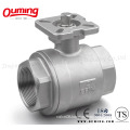 Thread Ball Valve with Mounting Pad (2PCS)